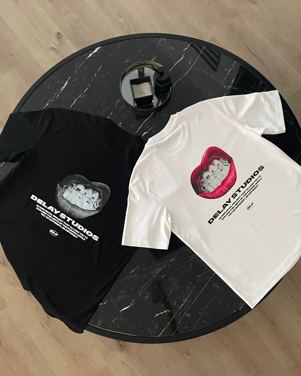 MOUTH WHITE T-SHIRT