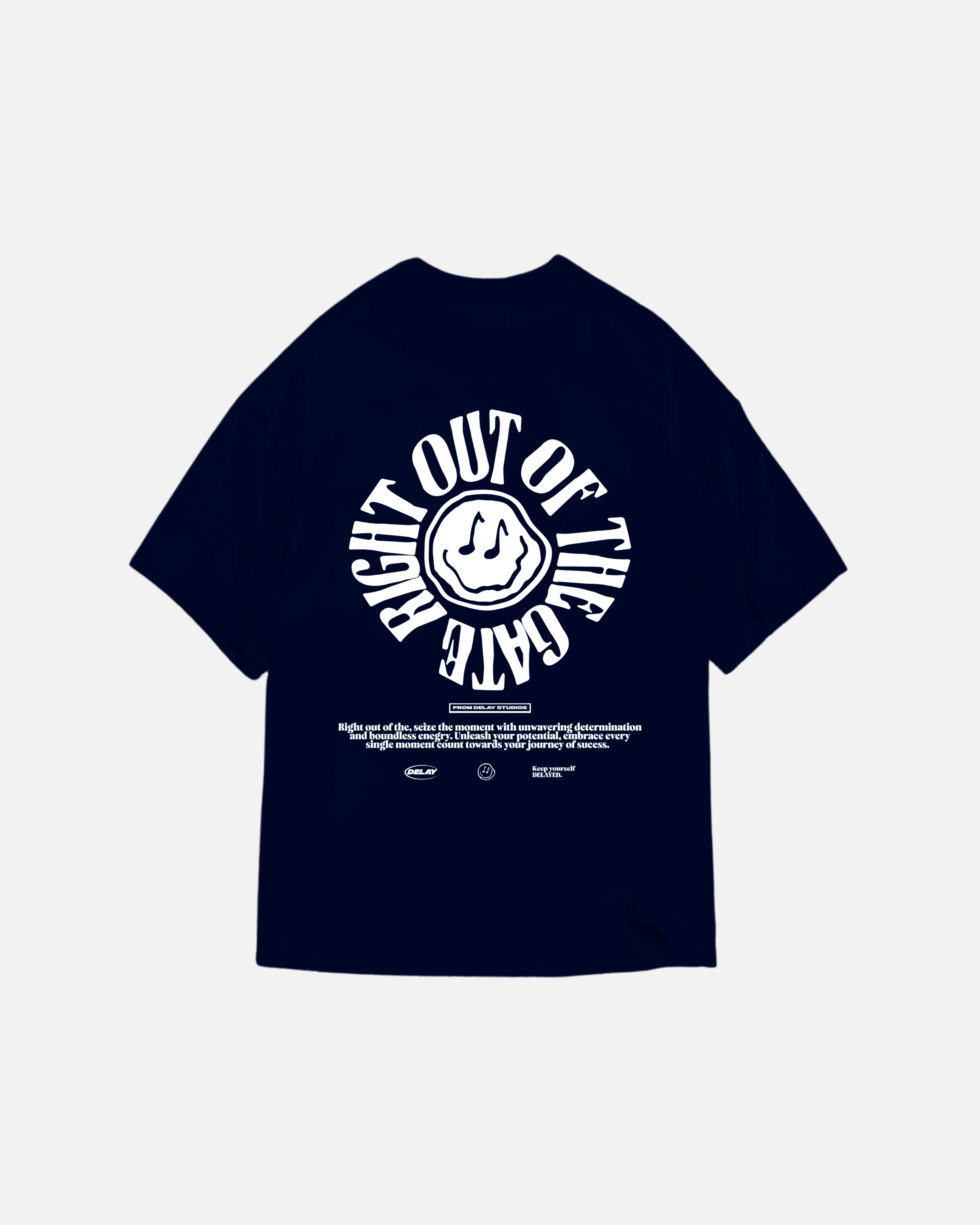 ROODG NAVY BLUE T-SHIRT