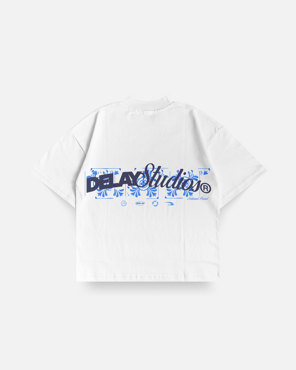 Azulejo Boxy T-shirt - Delaystudios