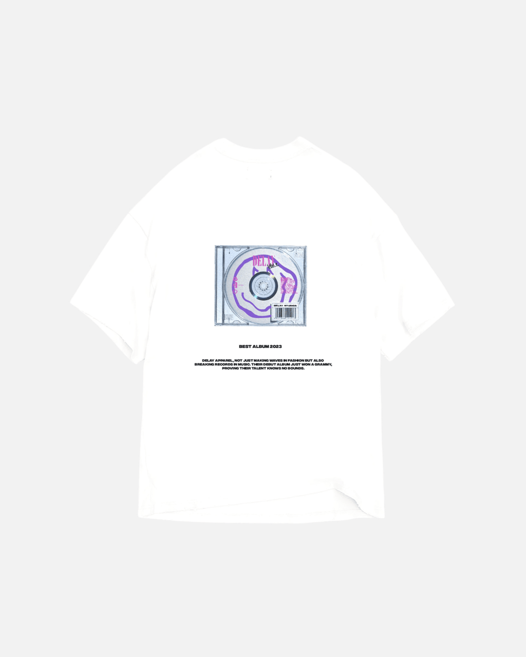 CD WHITE T - SHIRT - Delaystudios