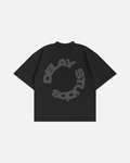 CIRCLE BLACK T - SHIRT - Delaystudios