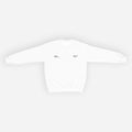 DELAY WHITE CREWNECK - Delaystudios