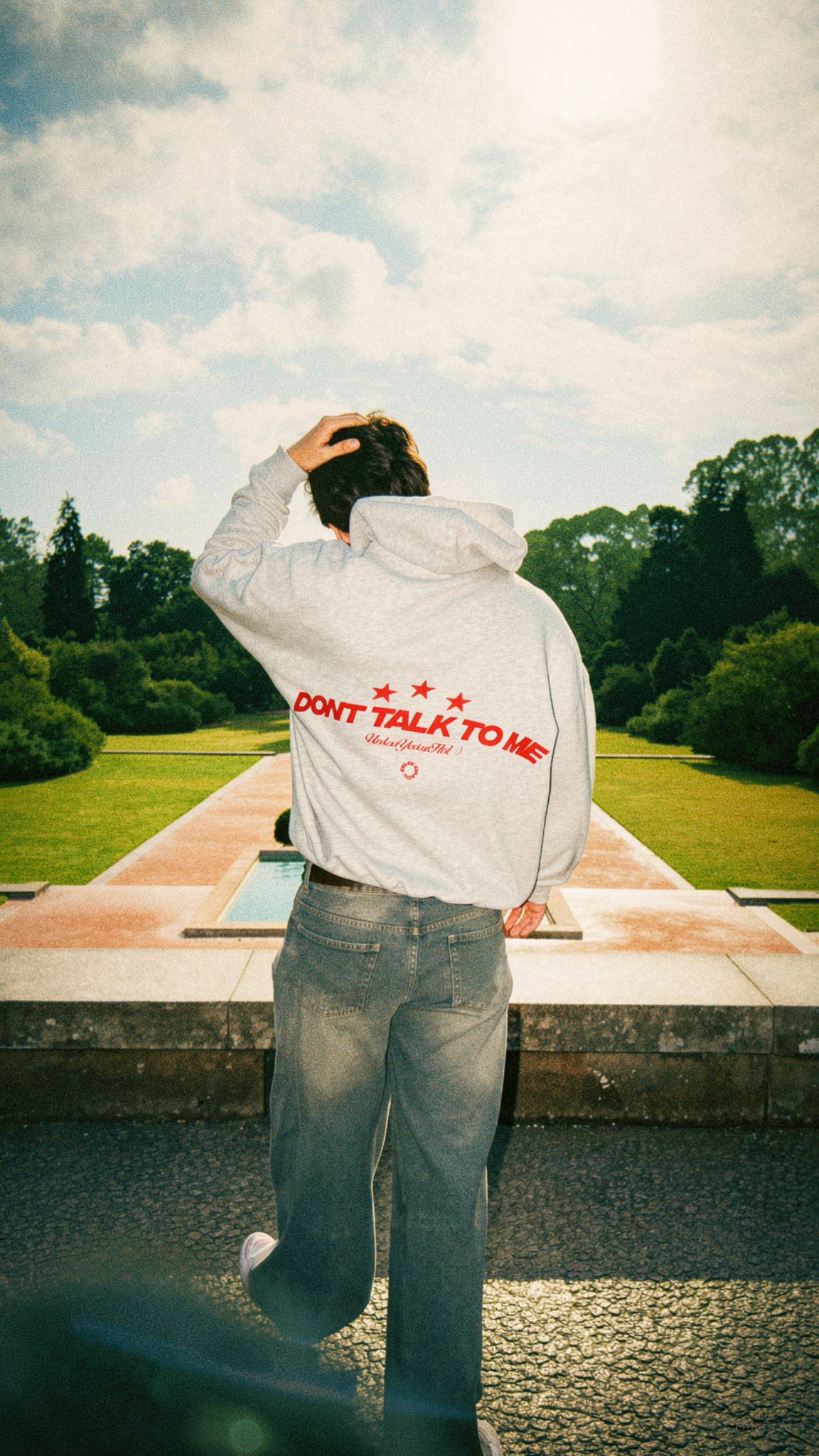 Dttm Grey Hoodie - Delaystudios