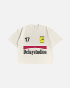 RACE ECRU T - SHIRT - Delaystudios