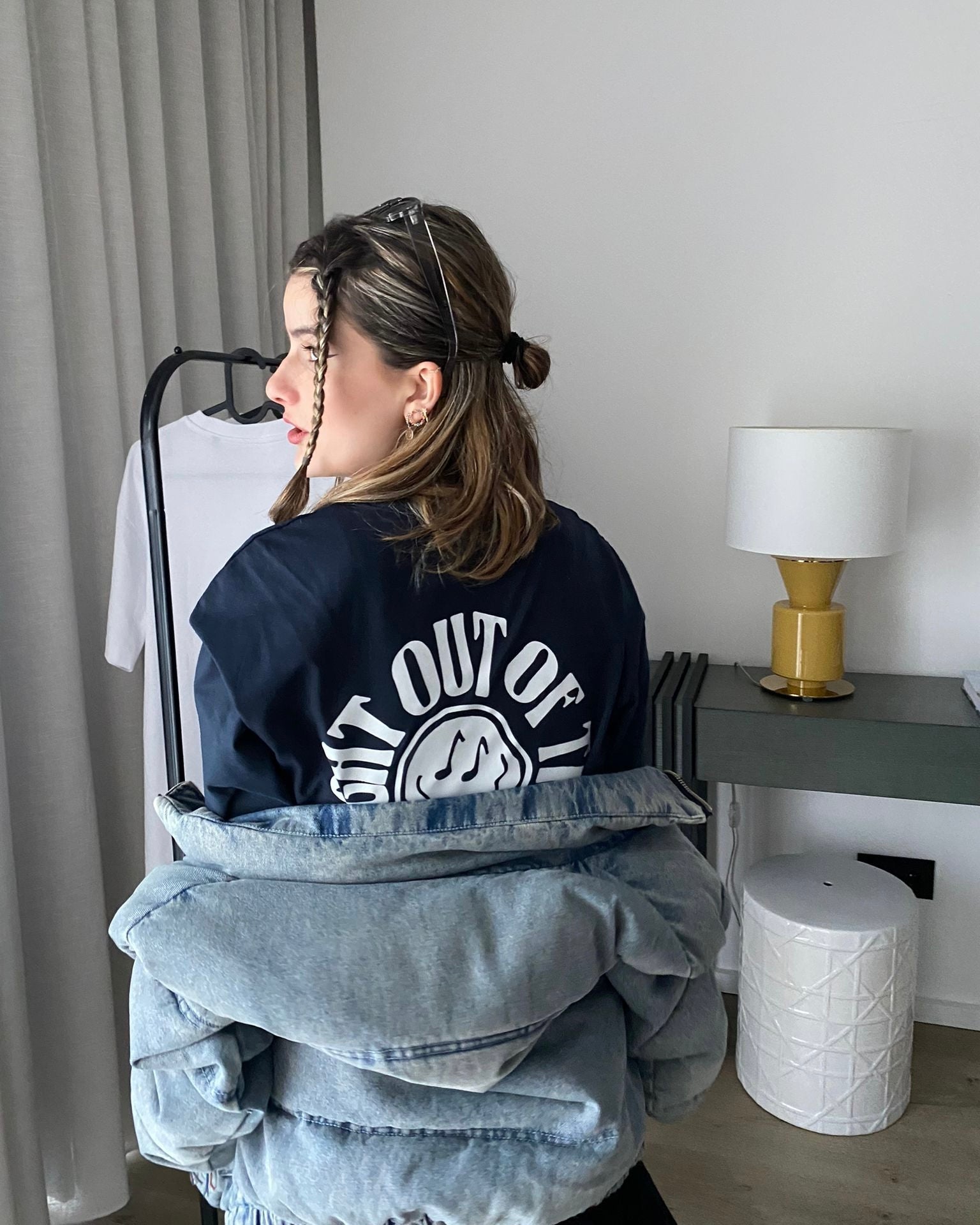 ROODG NAVY BLUE T - SHIRT - Delaystudios