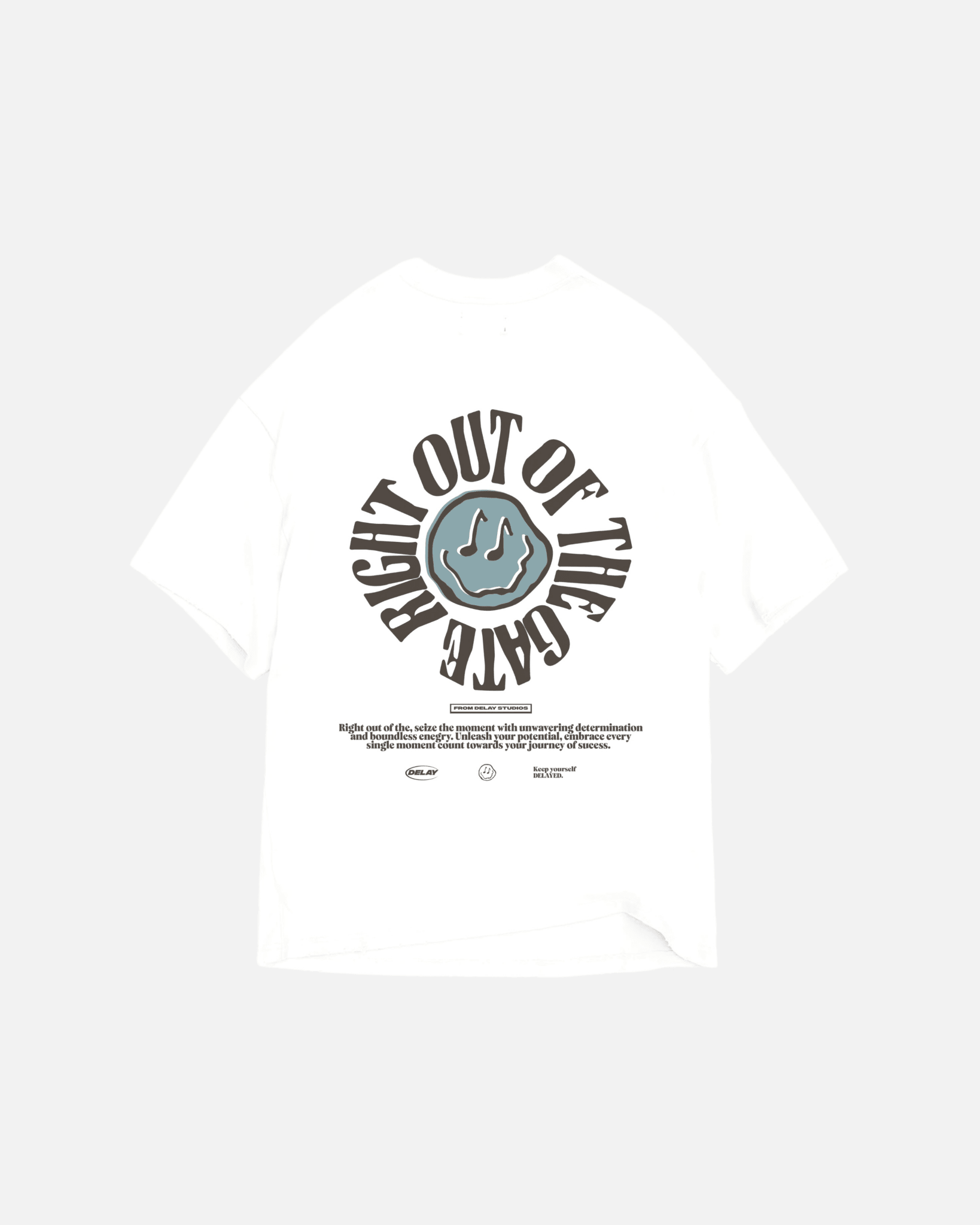 ROOTG WHITE T - SHIRT - Delaystudios